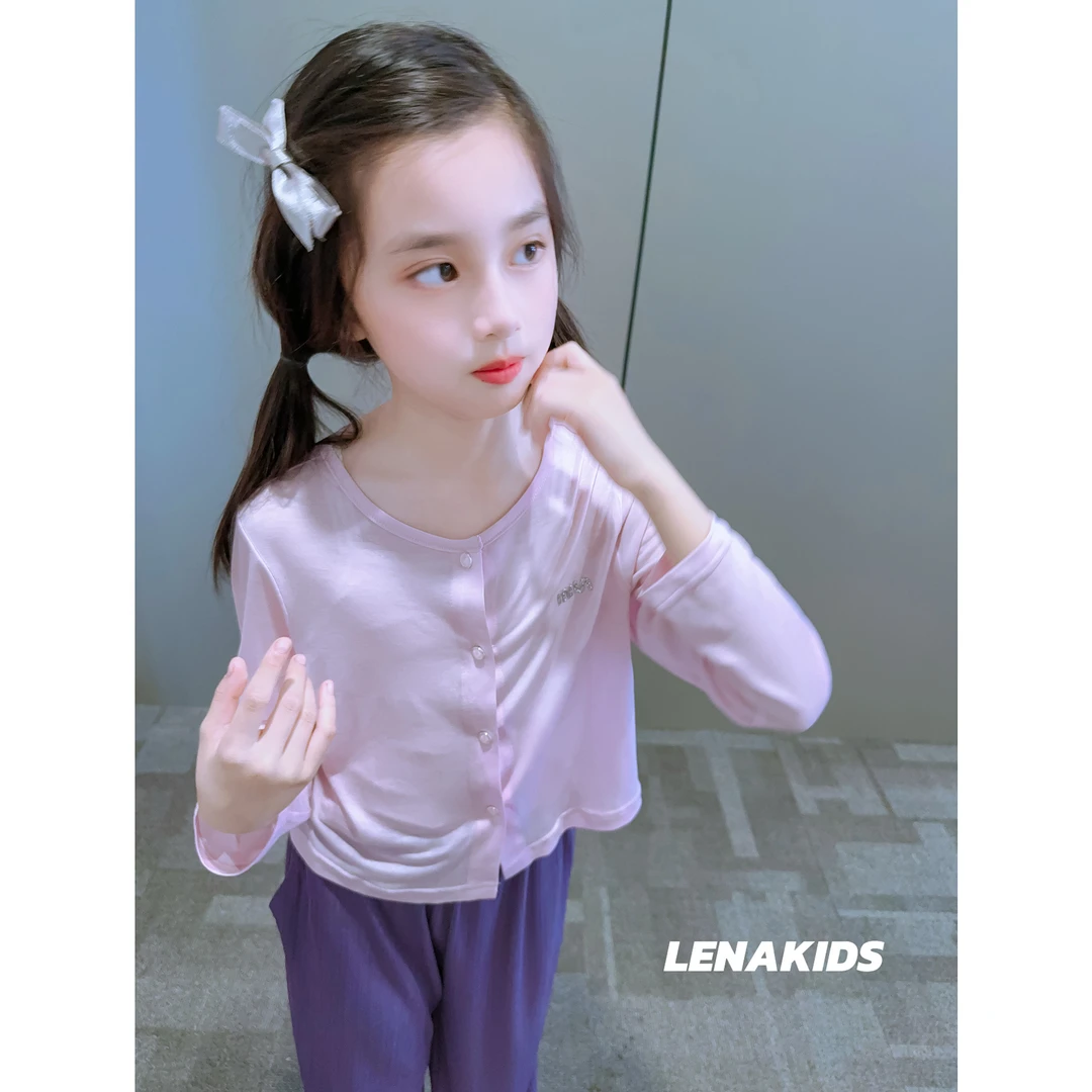 Lenakids【现货】【miμ风大牌·100%天丝·超凉感空调衫】高定25042003