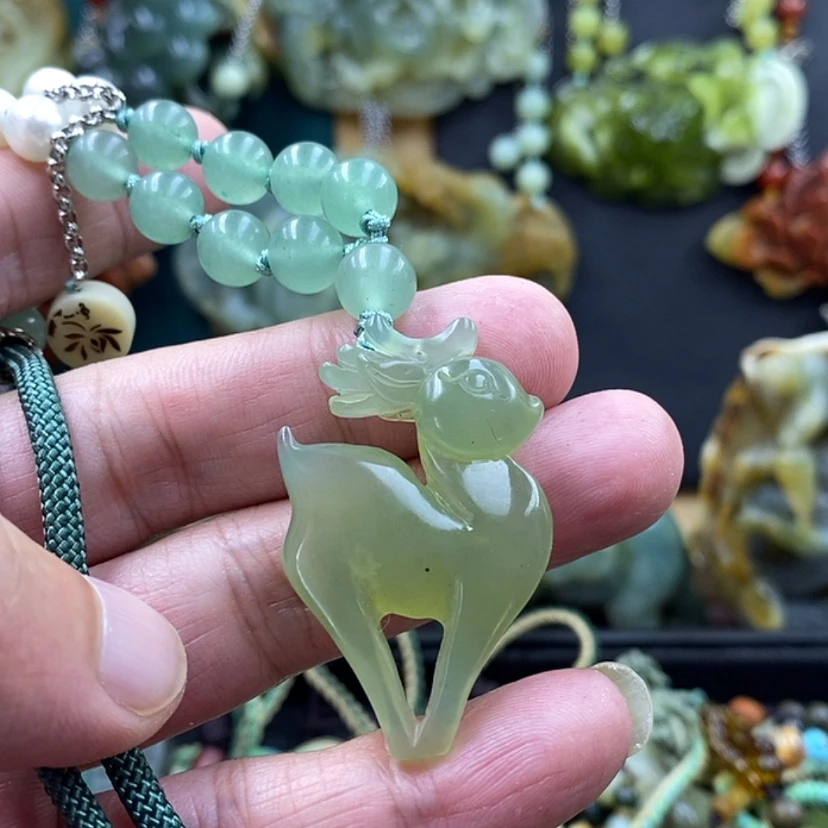 【闪购商品】未镶嵌岫玉吊坠