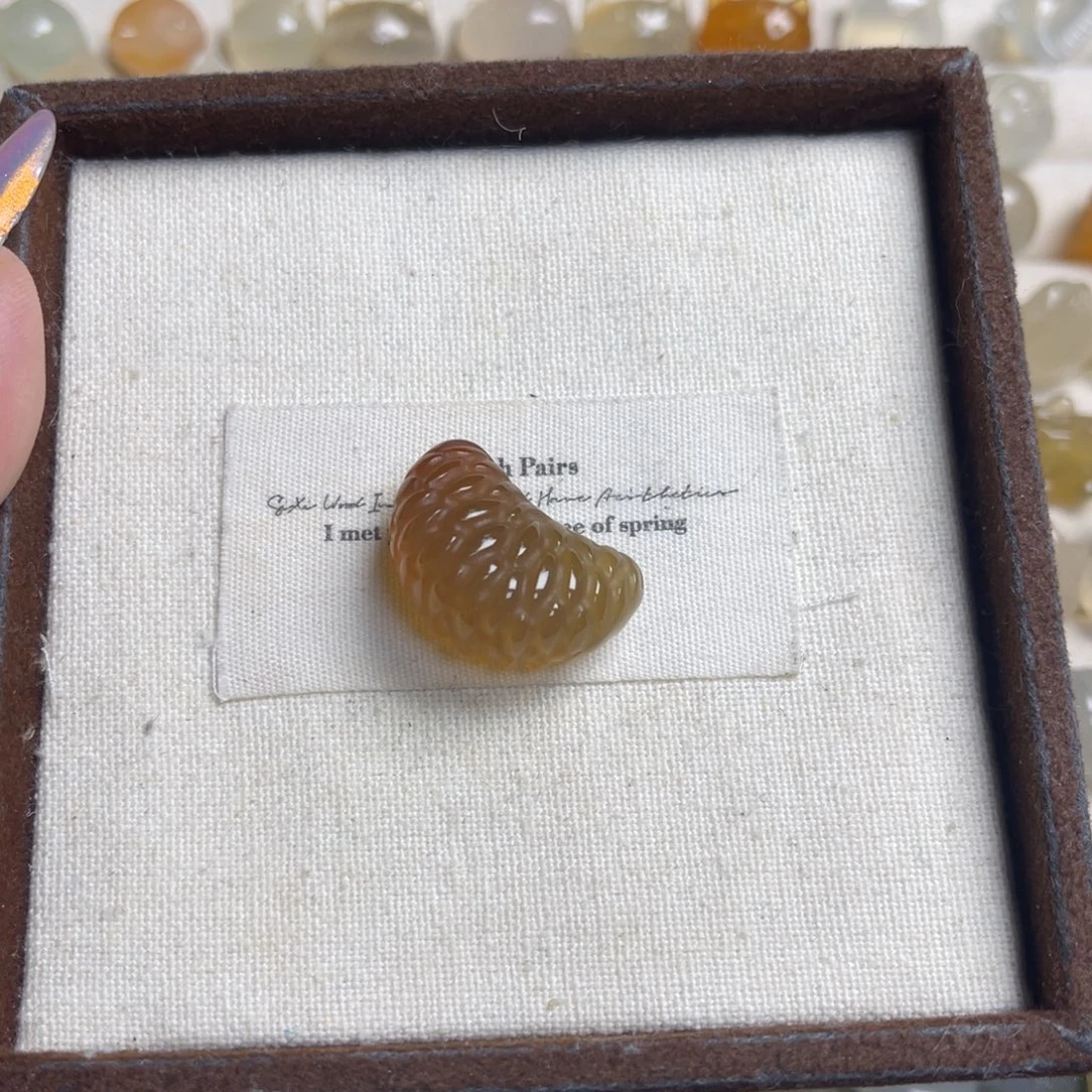 玛瑙/玉髓合金吊坠(不含链)