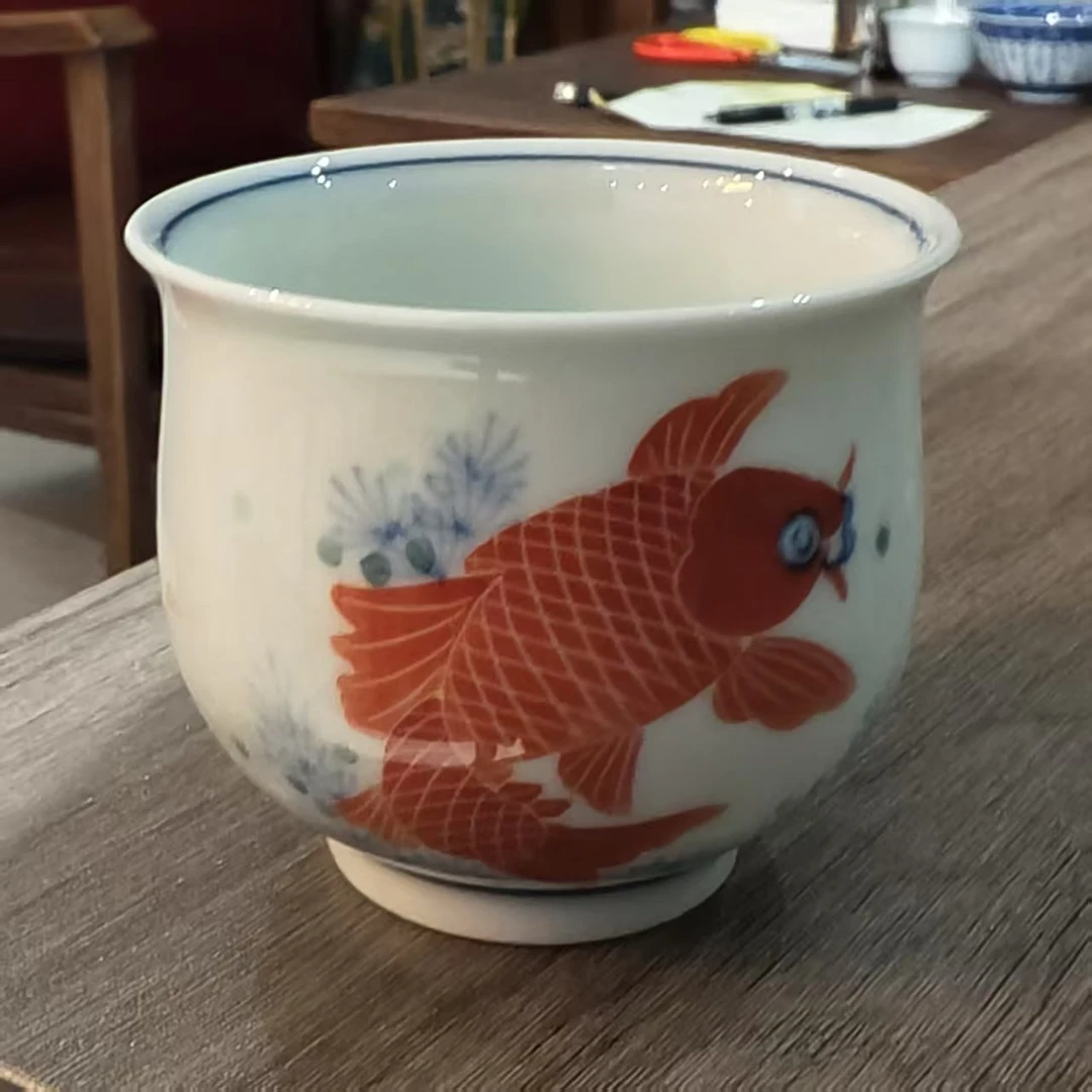 【栗子严选】古窑陶瓷茶杯主人杯