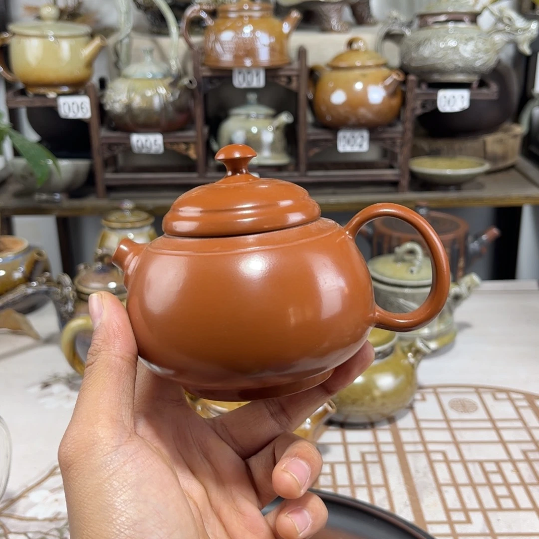 200cc复烧无尘壶建水紫陶