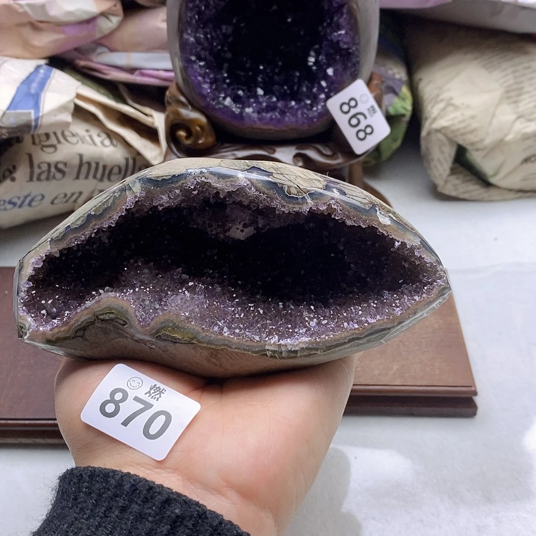 紫晶大型摆件（非配饰）未镶嵌