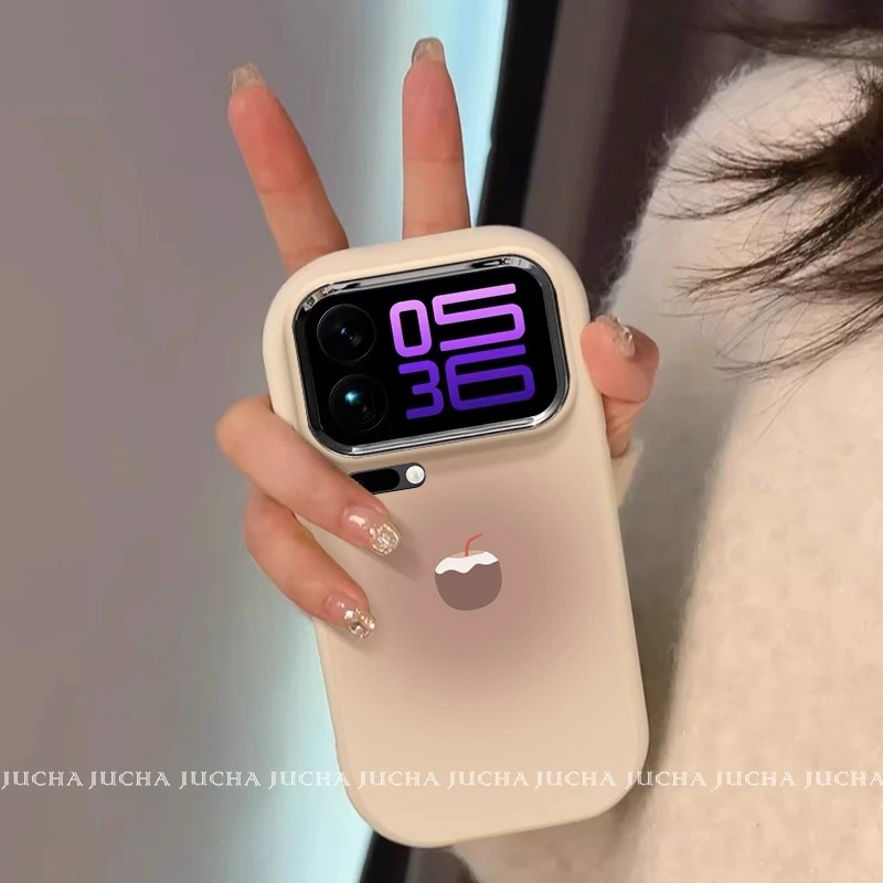 渐变晕染椰子适用小米17promax手机壳小米17新款17air液态硅胶ins