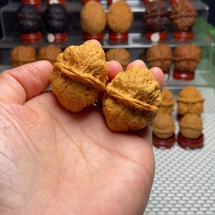把件文玩核桃49火凤金蟾