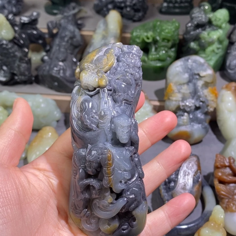 【闪购商品】和田玉把件未镶嵌飞****v