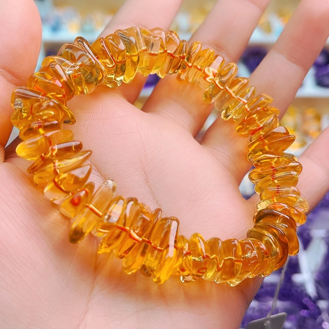 未镶嵌水晶手串天然保真