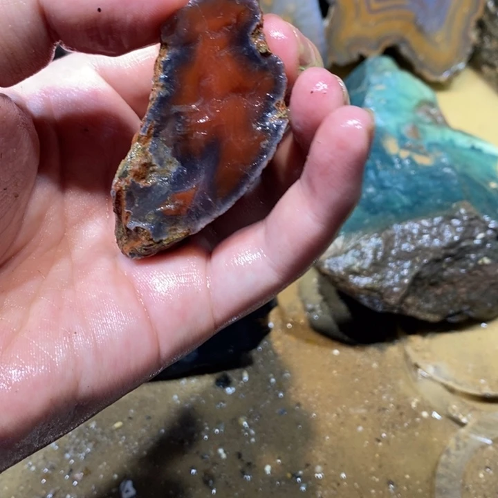 未镶嵌玛瑙/玉髓珠宝半成品