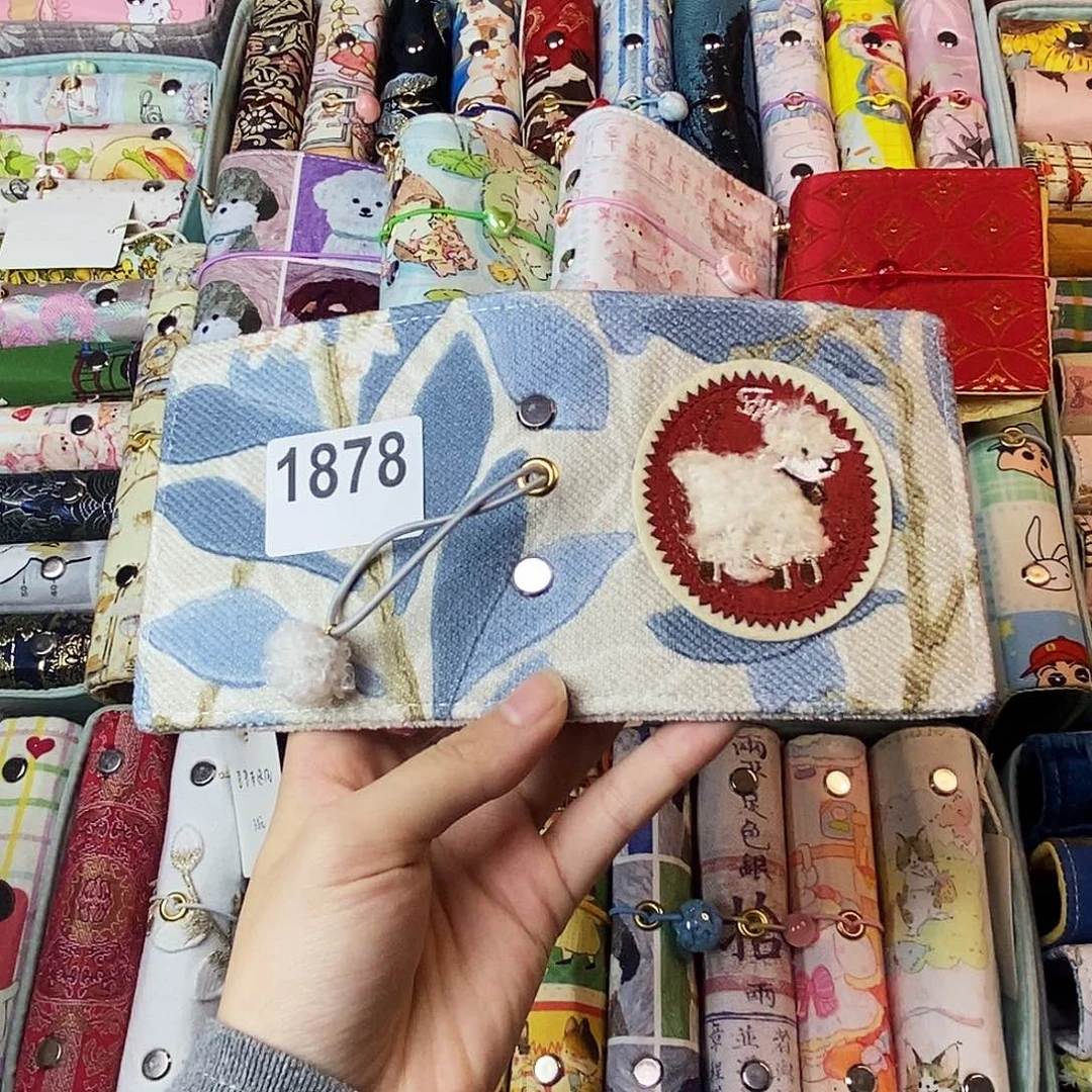 织绣豆豆本活页送纸1878