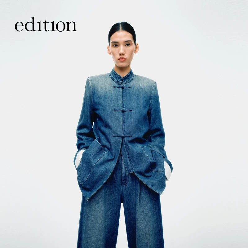 【达人专属】edition联名系列新中式牛仔外套#EBE1JKT015
