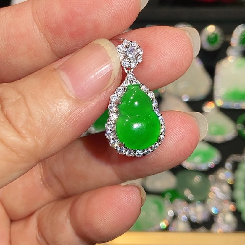 【闪购商品】颈饰未镶嵌翡翠天然翡翠