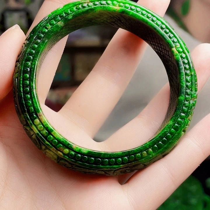 翡翠未镶嵌项链多样性57.6