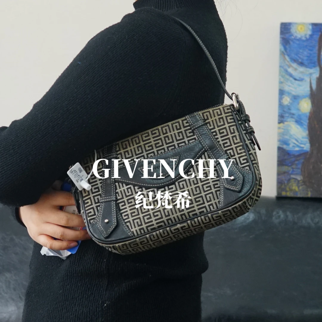 95新 Givenchy/纪梵希 老花单肩包/WJ12712044/2044