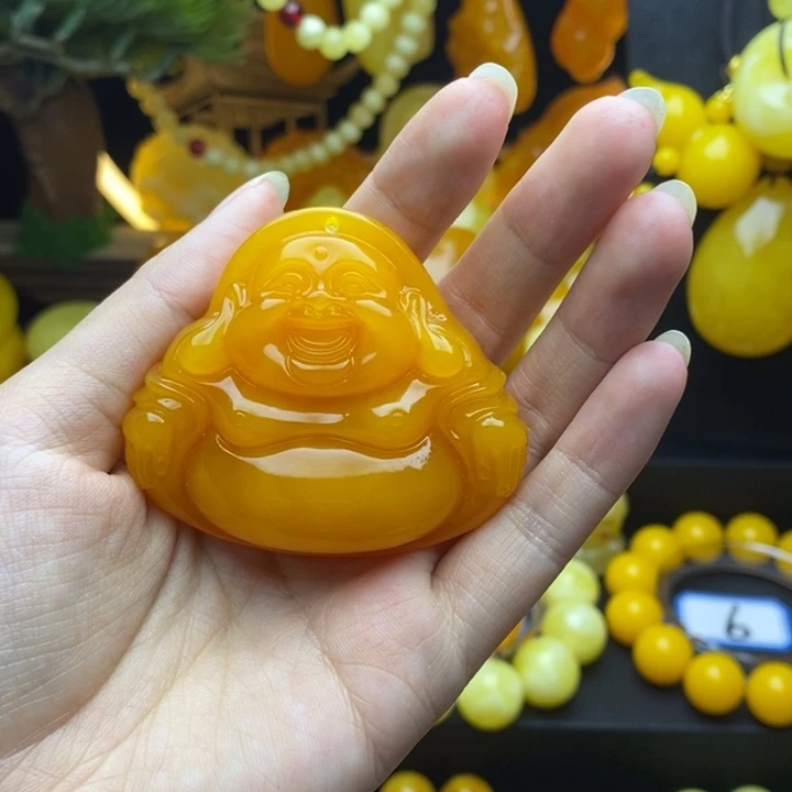 联***曹非金属全品无瑕佛牌吊坠