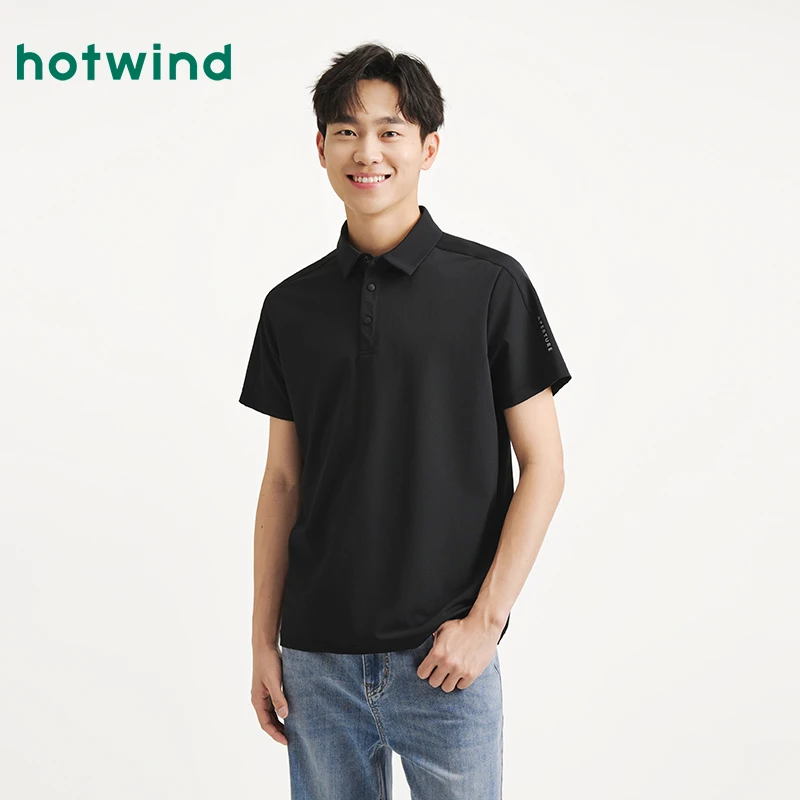 热风商场款男装T恤宽松上衣双11返场秋冬保暖新款F26M25207