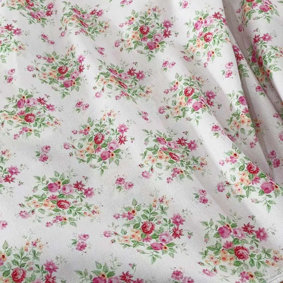 一米价纯棉双经双纬帆布1.5米宽果子布艺地卷