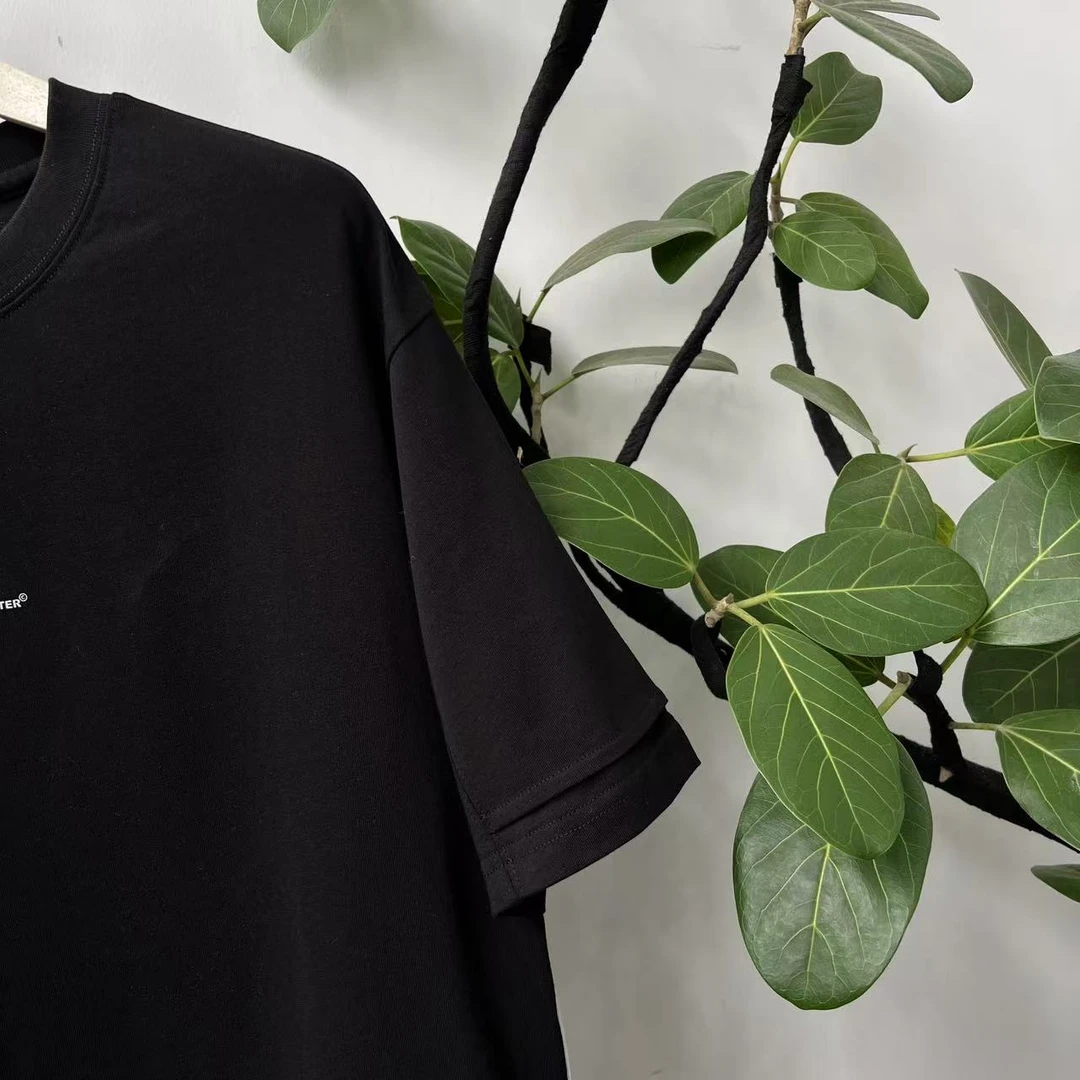 M-25 【N】25新款夏季图案印花男士短袖T E25BK