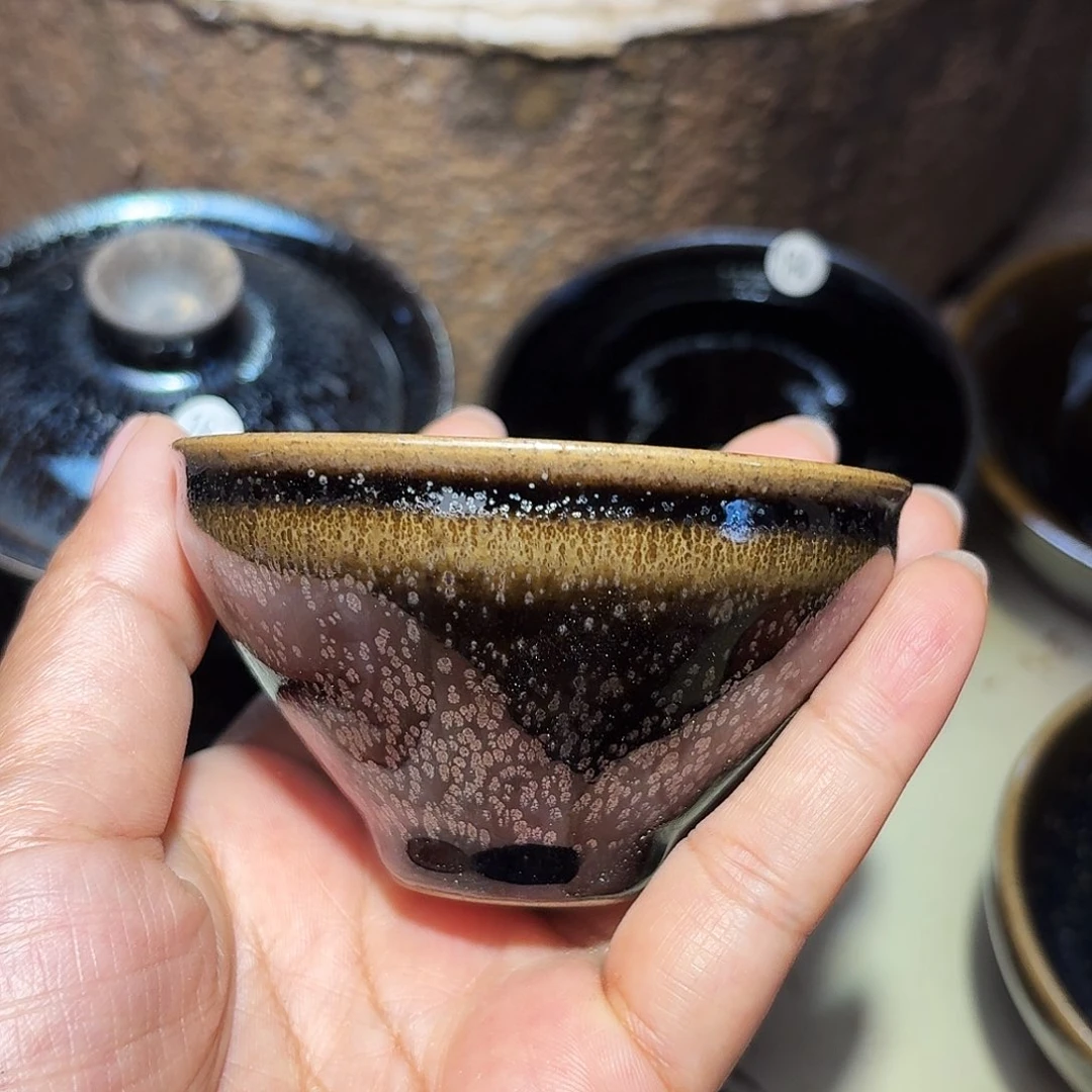 豪***人茶盏义兴龙窑建盏373