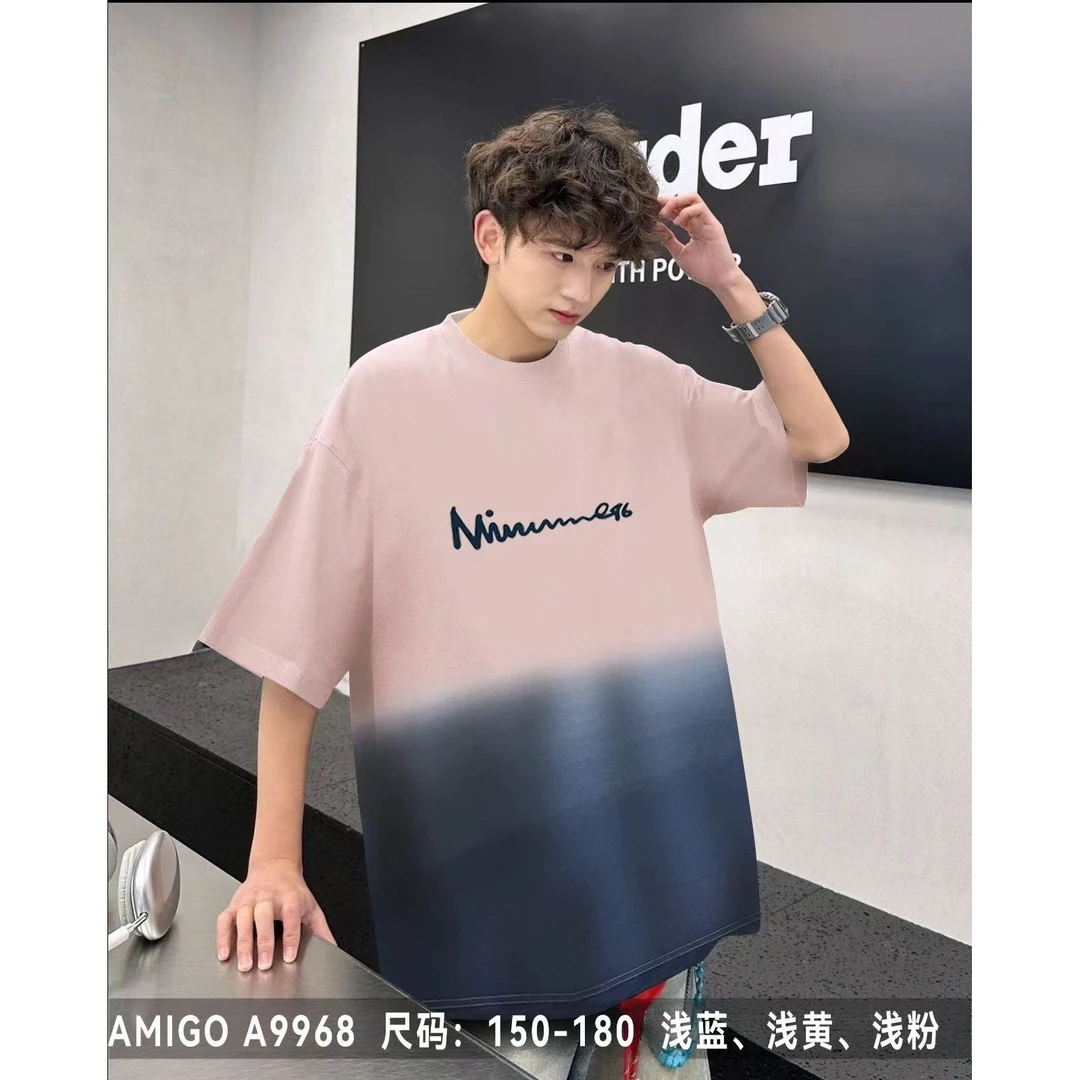 【A9968-粉色】短袖T时尚