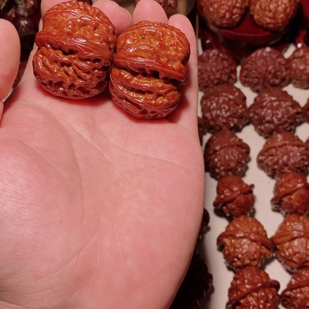 小***饭吊坠桃核元宝元宝元宝