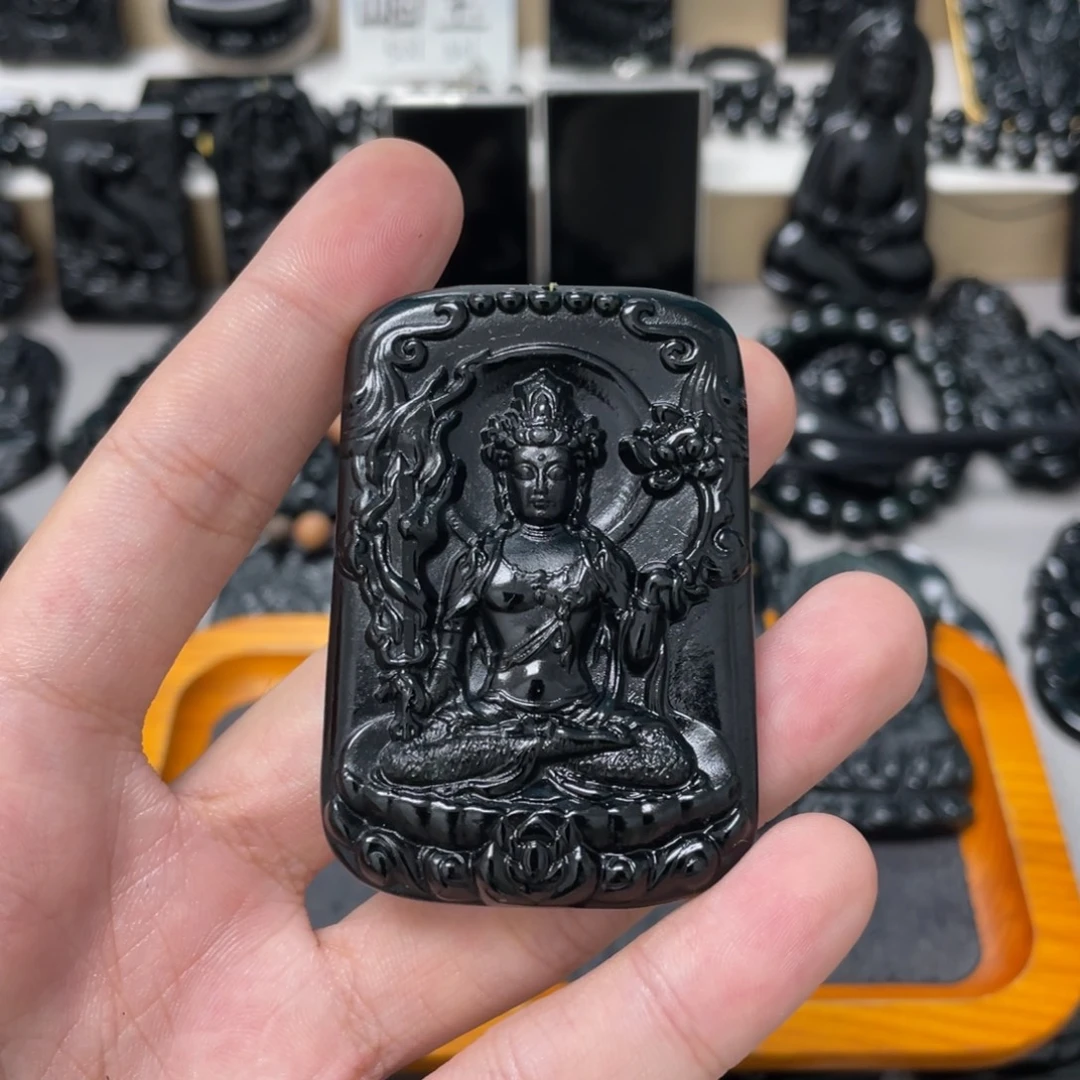 思***店蛇纹石玉未镶嵌吊坠