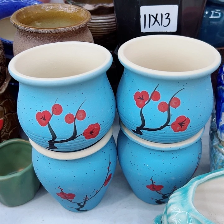 有孔，满10元发货多肉陶瓷花盆