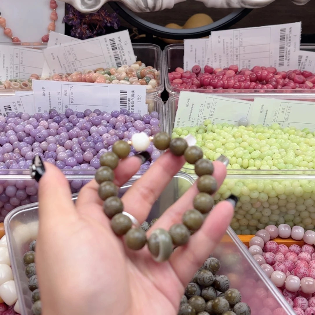 白玉菩提吊坠k12mm40颗