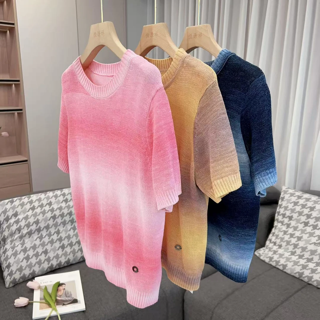 【美姐说】女圆领针织衫83666