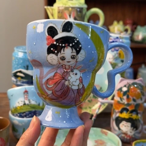 炉景德镇釉下手绘陶瓷