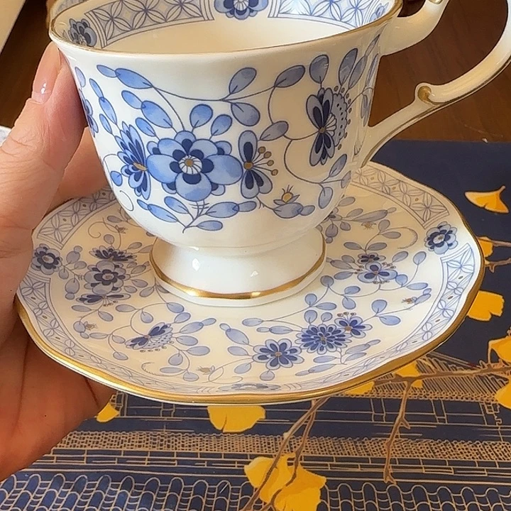 瓷米兰红茶杯咖啡杯