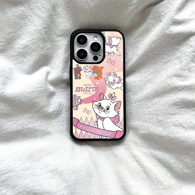 新款玛丽猫鎏金手机壳适用苹果17/16promax小米15红米note14/13