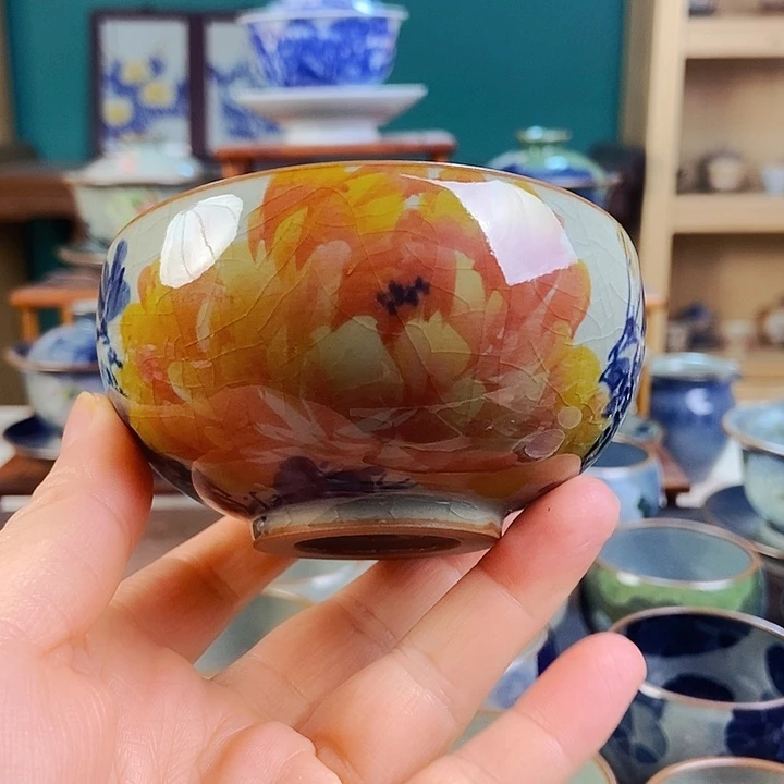 瓷片手工制作工艺精湛等