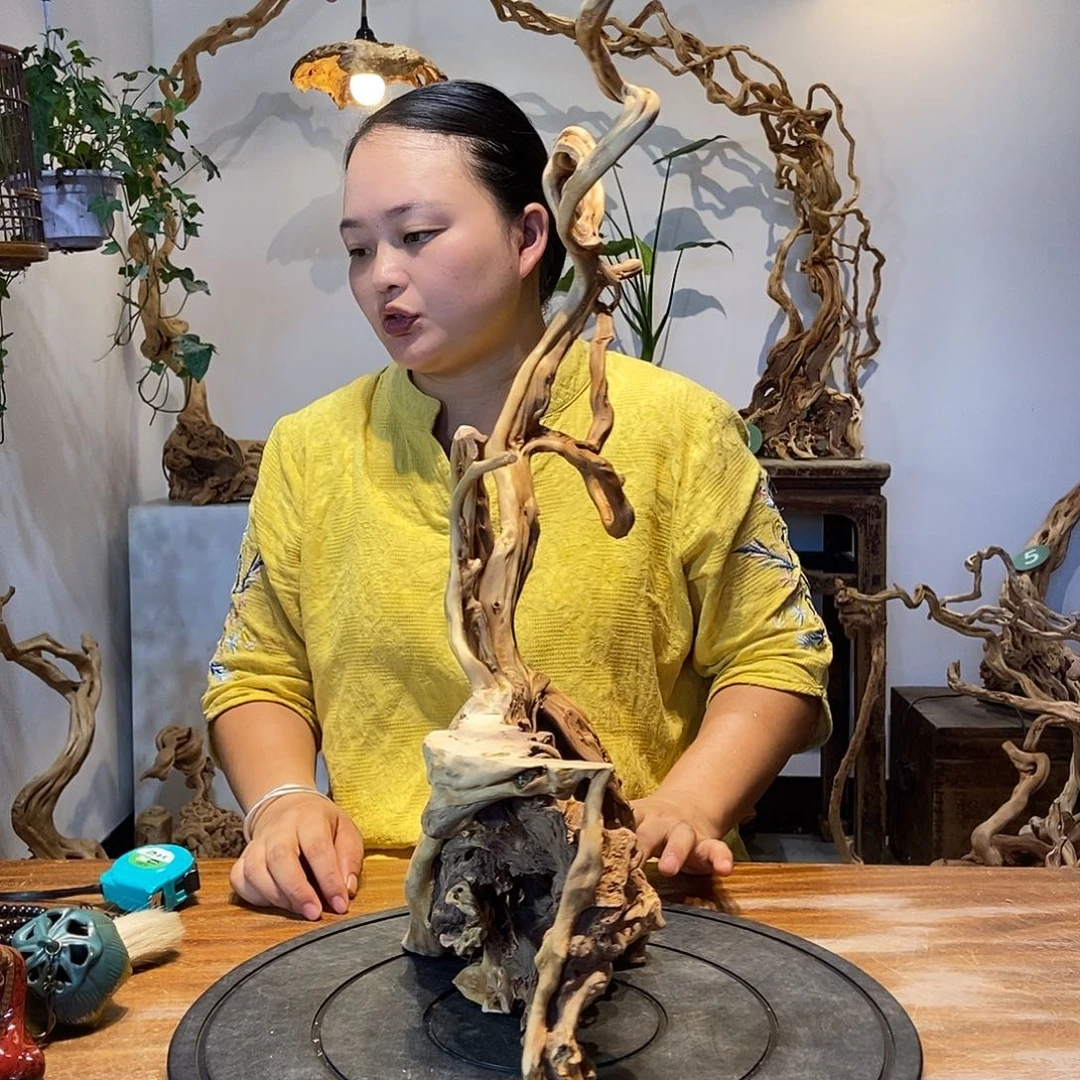 御***哥天然根雕陶制艺术品