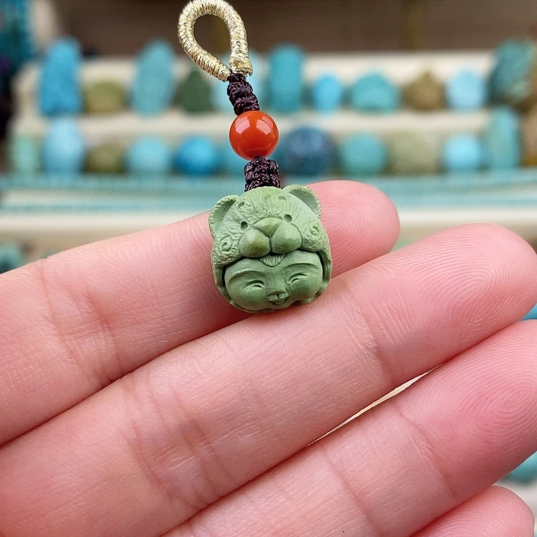 未镶嵌绿松石珠宝奇石13