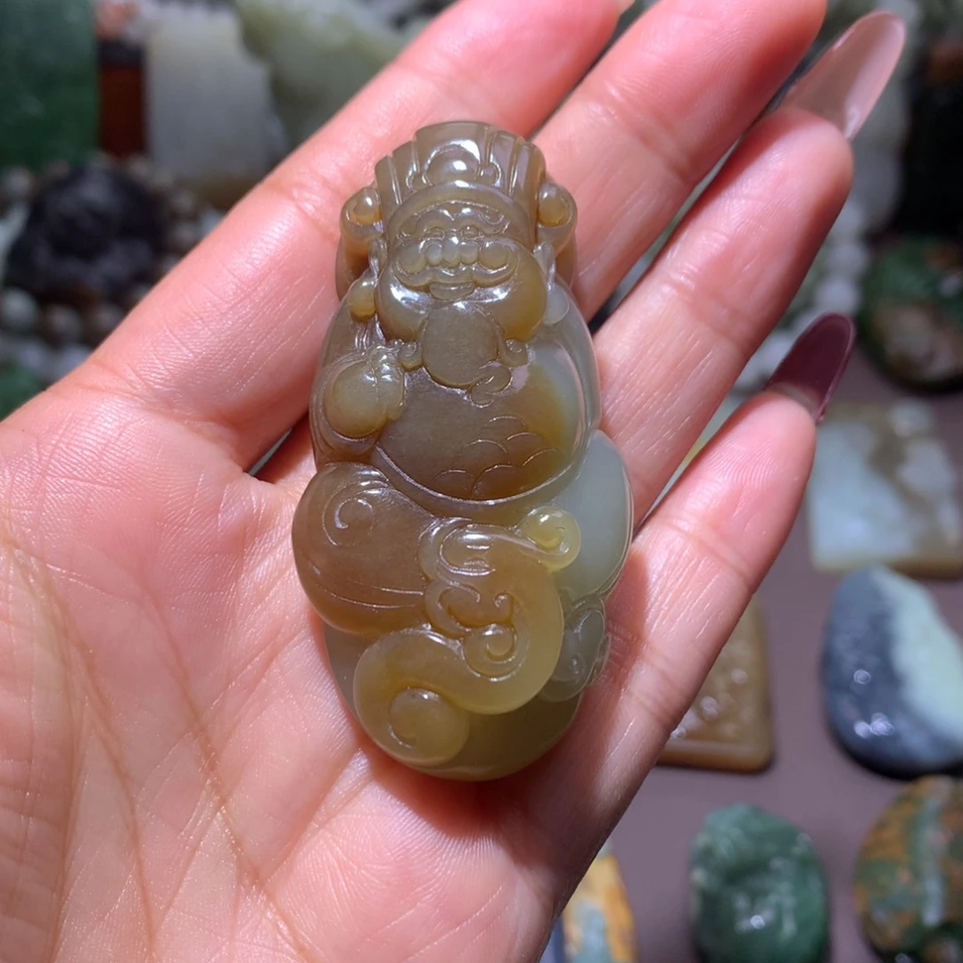 颈饰未镶嵌和田玉