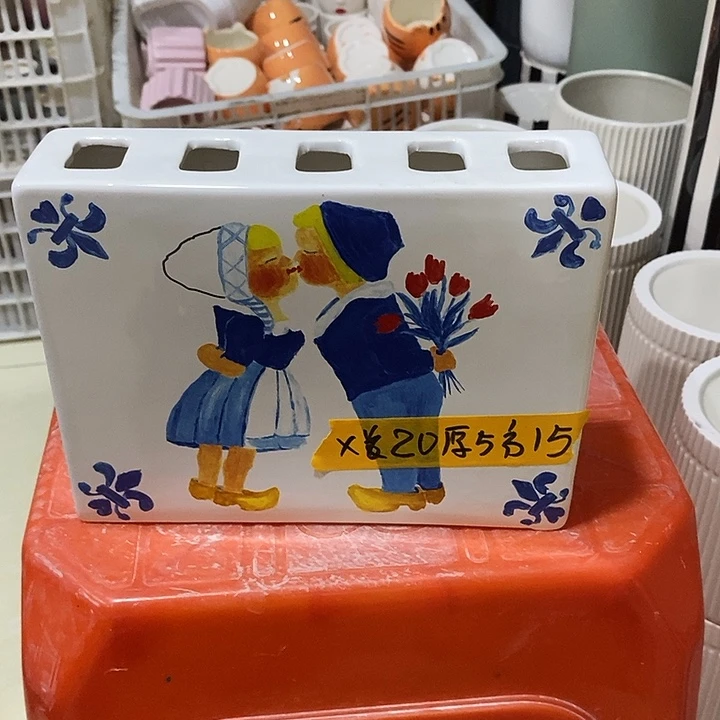 摆件水培陶盆无孔 微瑕介意勿拍