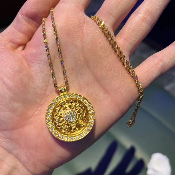 铜合金项链 金色