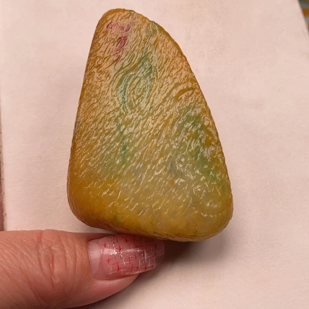 定制翡翠未镶嵌秀**袍缅甸翡翠