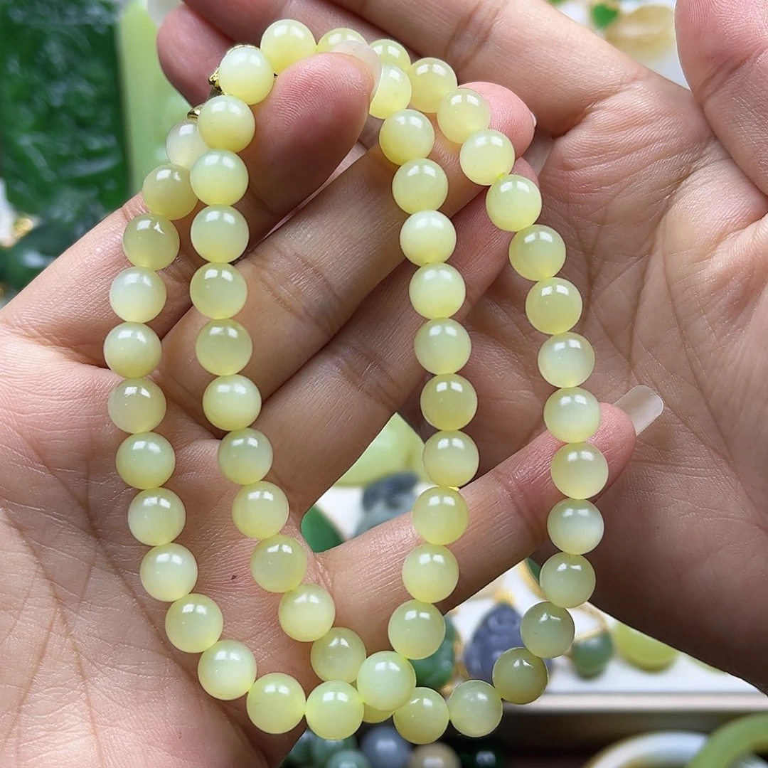 和田玉吊坠项链未镶嵌媚**M