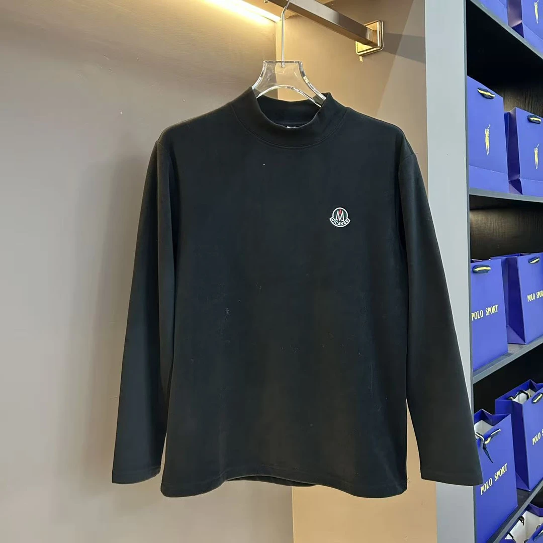 2025潮流冬季新款德绒自发热香港买手店同步潮奢男打底衫9909