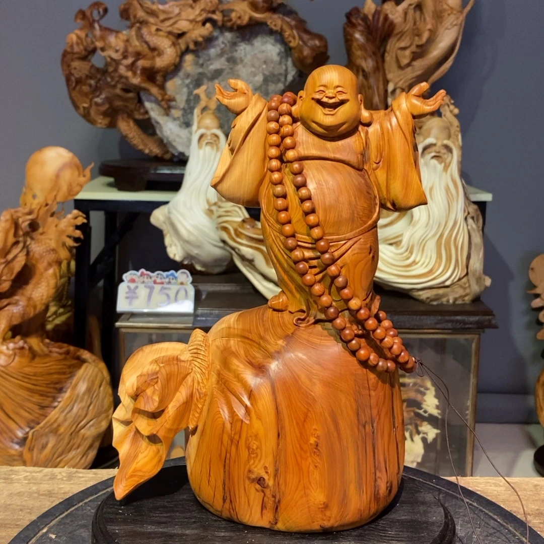 柏木（崖柏）崖柏木雕刻