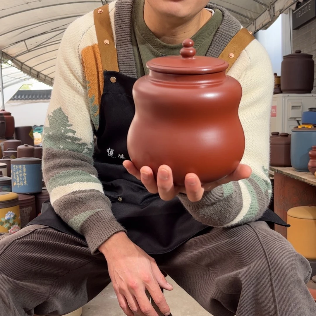 茶叶罐紫砂醒茶罐