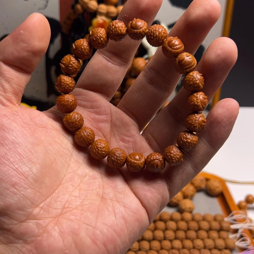 手串猴头核桃拉布布手串尺寸11