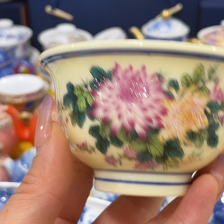 景德镇精品手工主人杯