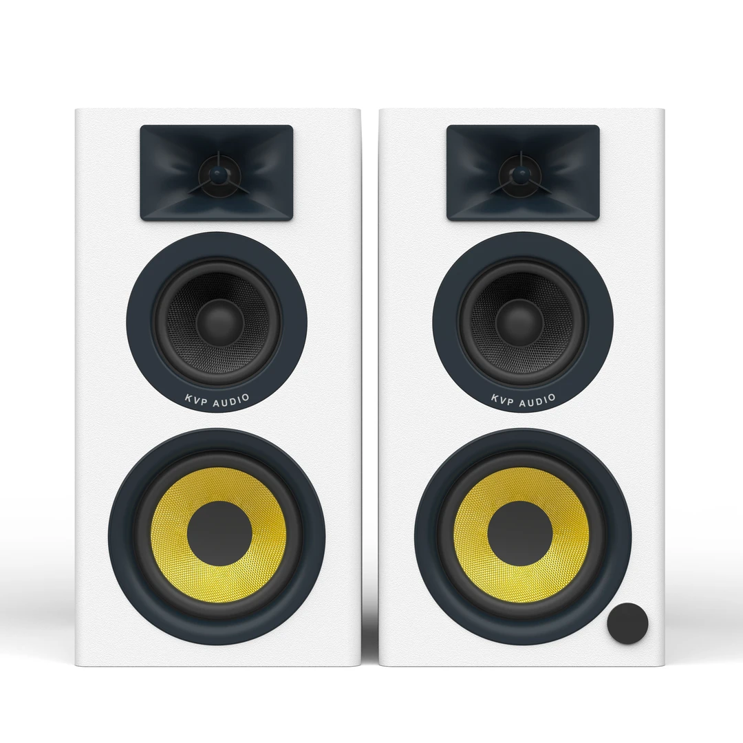KVP书架音响HIFI音箱三分频有源监听级高保真高中低音蓝牙