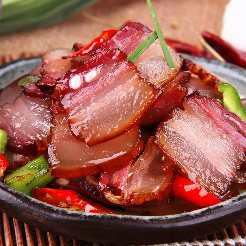 ( 直播现称为准）湖南传统古法工艺烟熏土猪五花腊五花肉老腊肉