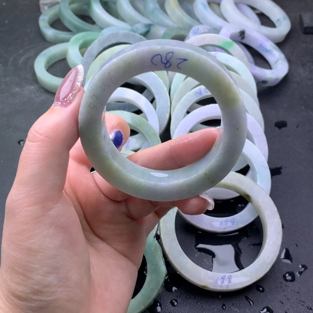 【闪购商品】未镶嵌手镯定制翡翠