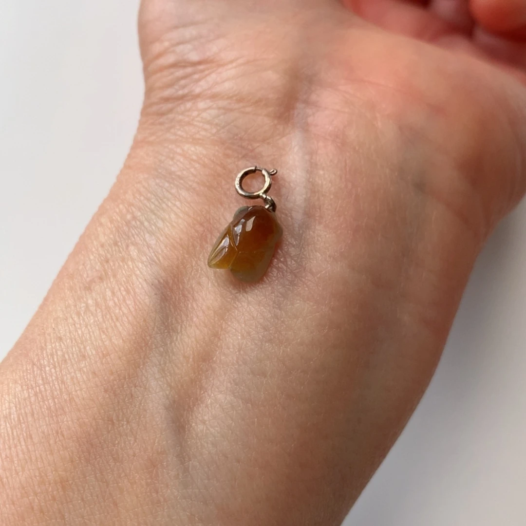 翡翠颈饰银S925镶嵌知