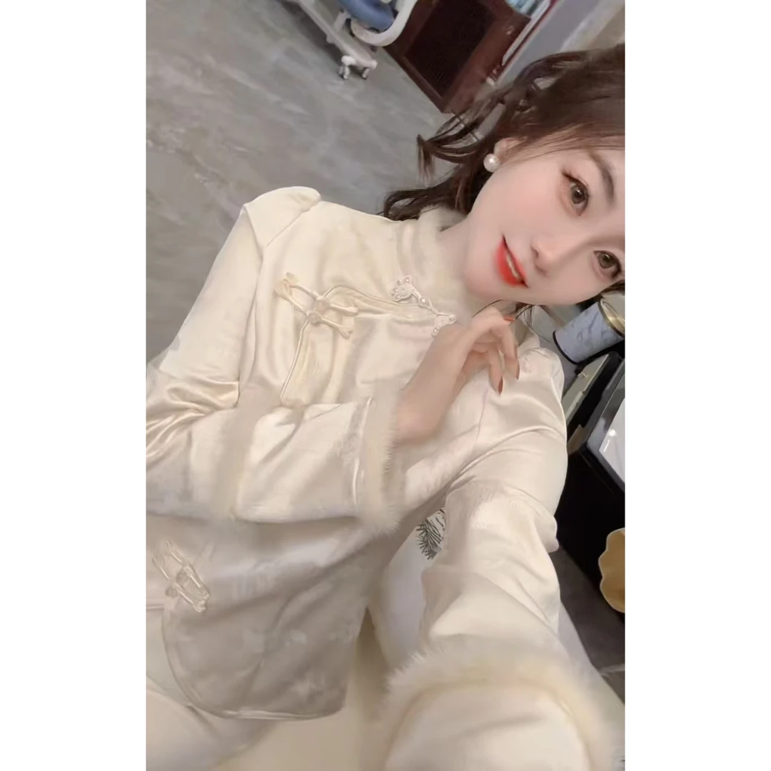 『 梦中情歌 A』秋冬新款休闲潮流时尚百搭衬衫4128