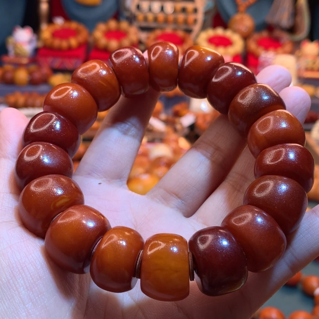 【闪购商品】蜜蜡手串未镶嵌蜜蜡手串