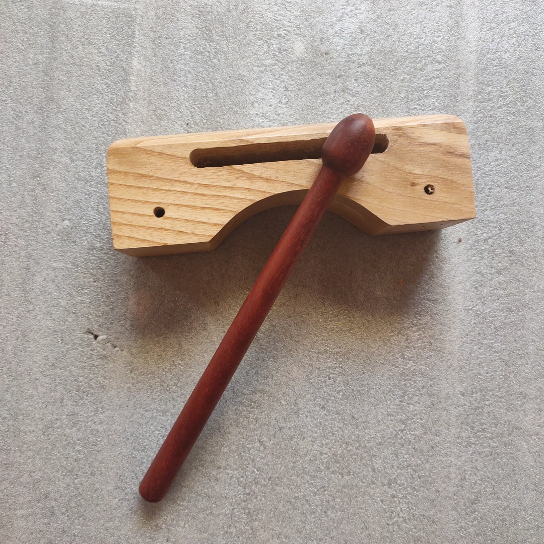 实木高/低音梆子 戏曲打击乐器必备